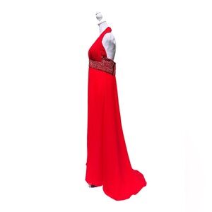 Size 14 Rush by RJ Formals Red Formal Dress